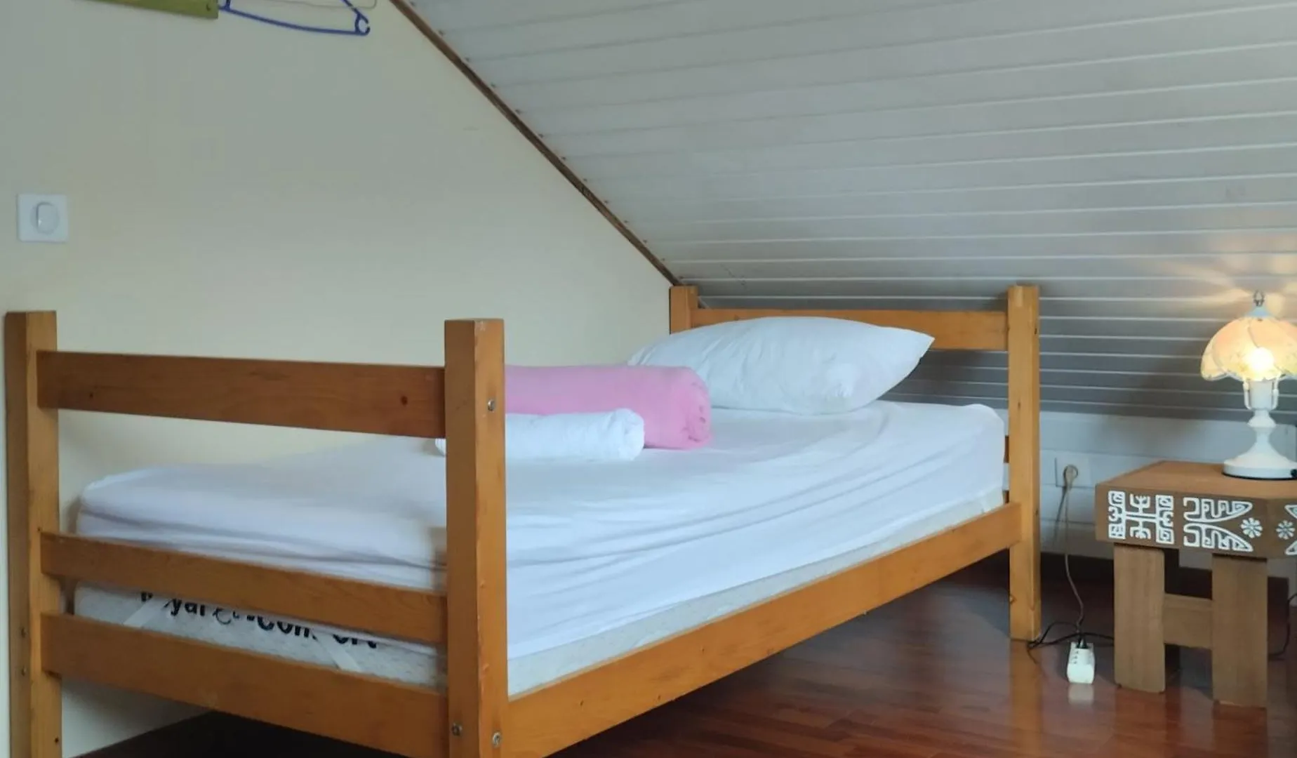 Quarto em Acomodações Particulares Tema'E Beach House Temae